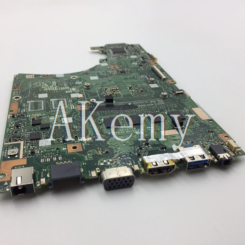 

AKEMY X455LA Laptop Motherboard For Asus X455LAB X455LJ X455LD X455LF X455LB Mainboard 100% test Ok i5-5200 CPU 4GB RAM