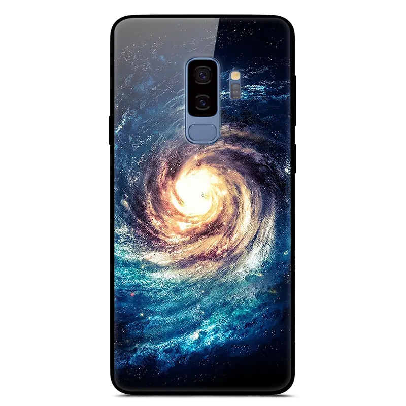 29 Чехол из закаленного стекла для samsung S9, Жесткий Чехол для задней панели, чехол для samsung Galaxy S9 Plus, чехол, TPU бампер S10e S10 Plus Caso - Цвет: 29