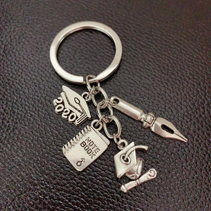 1 keychain diploma graduation cap 2020 2021 2022 science school inspirational gift jewelry | Украшения и аксессуары