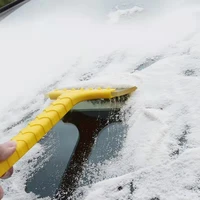 car ice scraper rubber snow scraper shovel snow shovel car wiper rubber scraper glass snow cleaning tool auto styling accessorie
