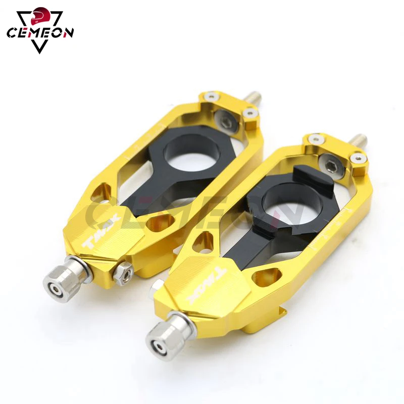 

Motorcycle T-max chain adjuster tensioner for Yamaha TMAX530 T-MAX 530 rear flat fork belt rear axle adjuster