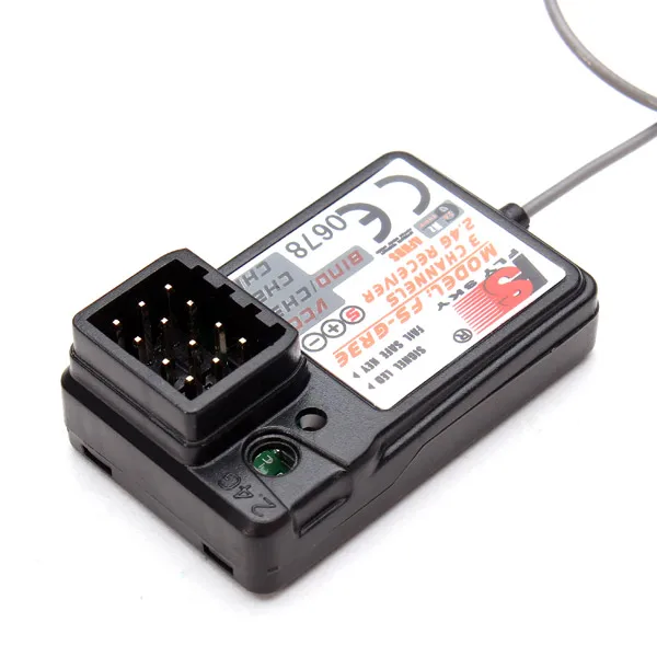 Приемник Flysky FS-GR3E 3CH для передатчика GT2/GT2B/GT3/GT3B/GT3C/T6/CT6B/GR3E/TH9X