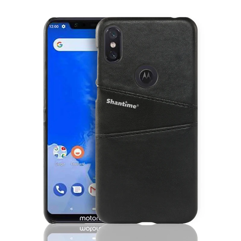 Black Чехол из искусственной кожи чехол для Motorola Moto One P30 Play чехол для телефона для Moto One power P30 Note деловой чехол для Moto P40 чехол-кошелек - Цвет: Black