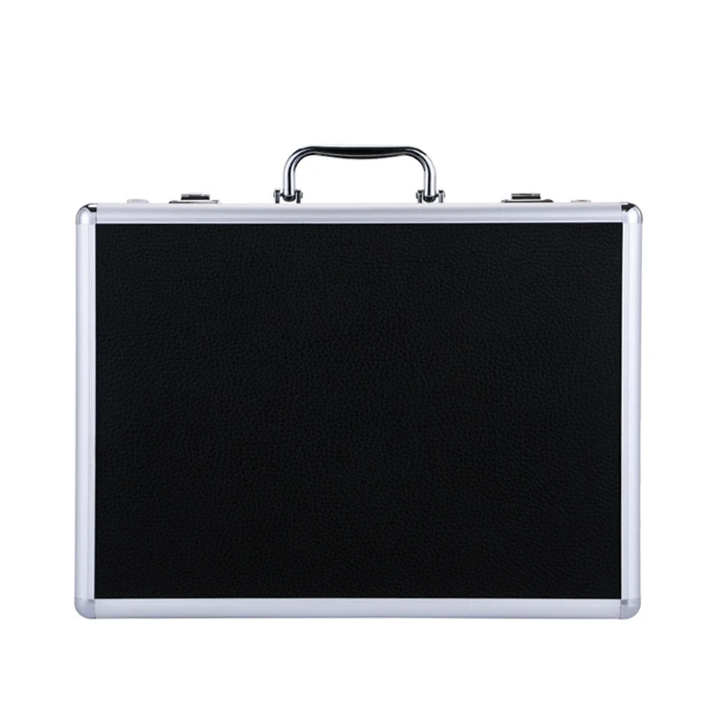 

Barber Carrying Case Storage Toolbox Retro Portable Salon Bag Password Lock Suitcase Box Hair Styling Organizer