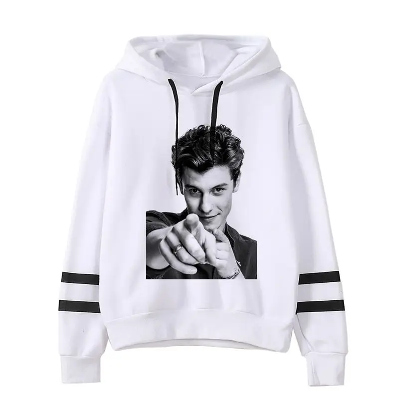 Новинка Shawn Mendes Женская толстовка модная женская трендовая с капюшоном принтом