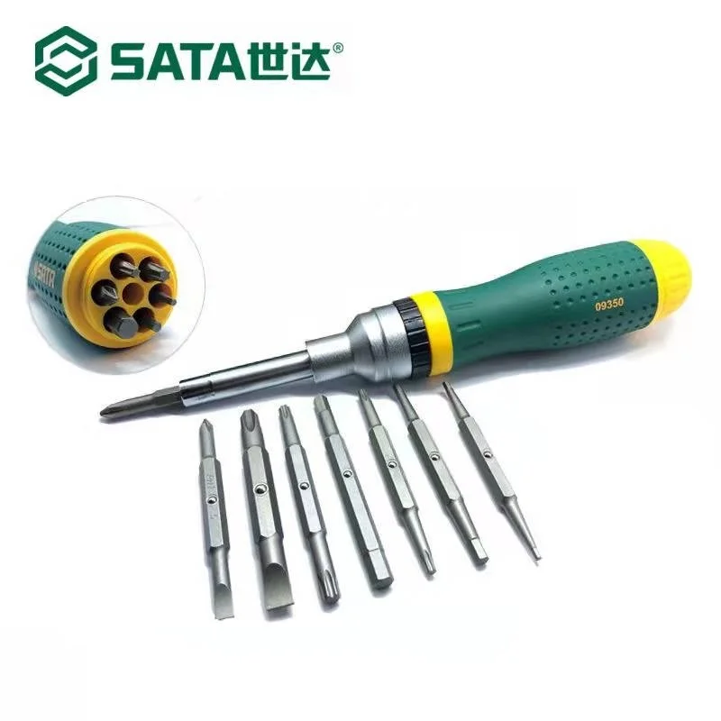 

Xiaomi Youpin SATA 19 In 1 Interchangable Ratchet Screwdriver Set Two-way Ratchet Multi-function Screw Driver Tool For Repairing