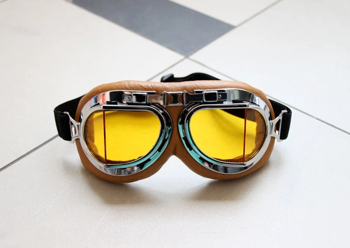 

Новинка 2021, универсальные ретро-очки для езды на мотоцикле, очки, ветрозащитные очки для катания на лыжах, путешествий, езды на открытом возд...