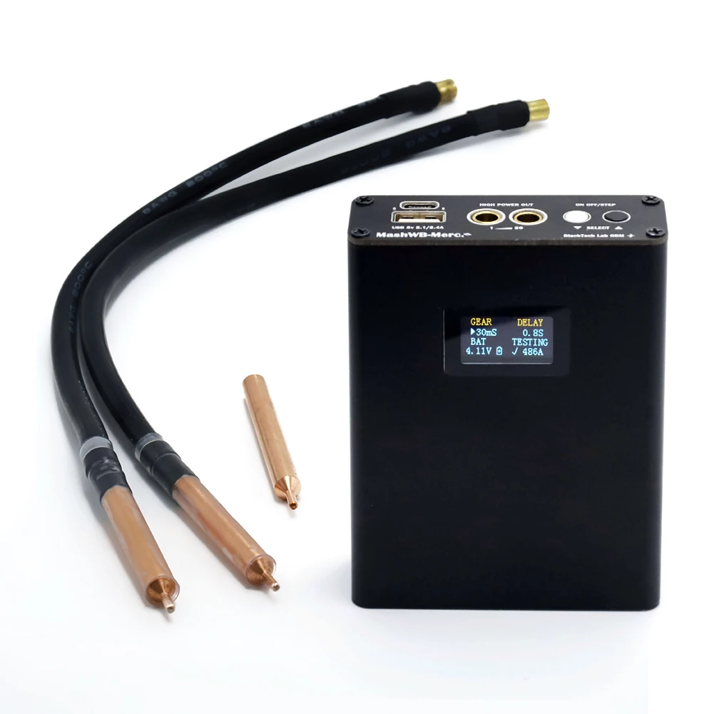 

Digital Display Portable Welding Machine DIY Set Handheld Small Welding Machine Mobilephone Recharging Built-in Ammeter Function