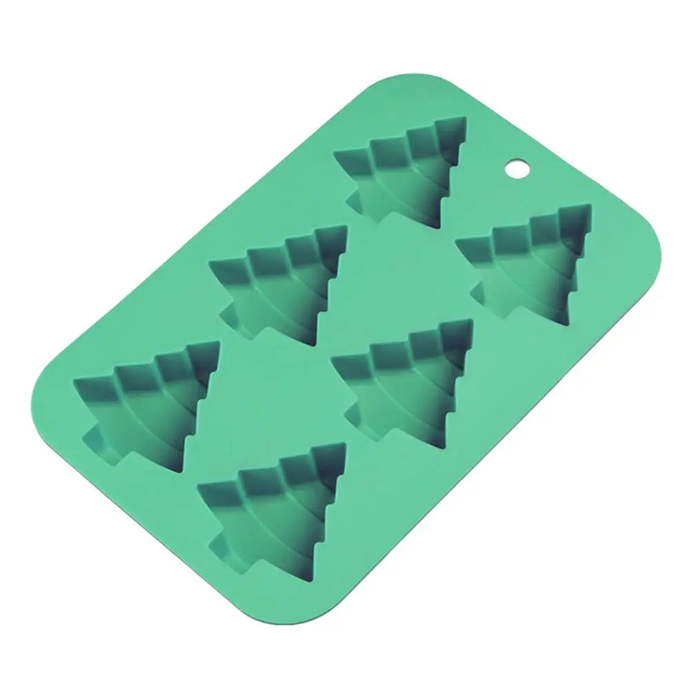 6 рождественских форм силиконовая форма для выпечки Рождественская торта серия