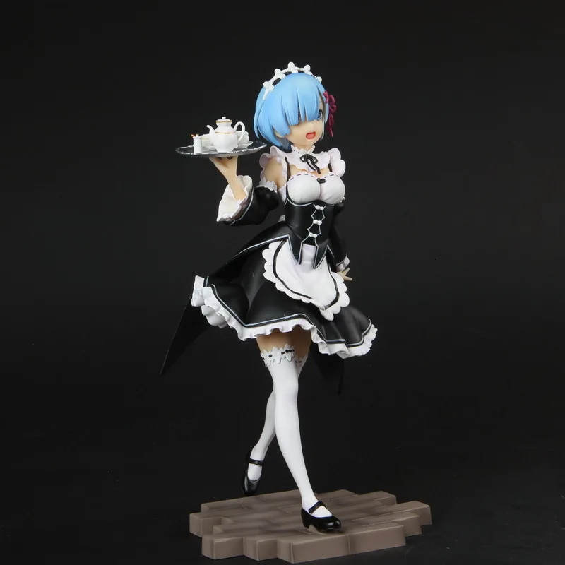 Re: Life другой мир от Zero re: zero Rem Ram кукла «горничная» Emilia Аниме Фигурка Фигурки Коллекция игрушки для детей Подарки