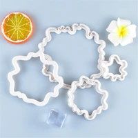 peony petal flower cake cutters set fondant biscuits cutter decorating mold gum paste tool rose cutter fondant cake tools