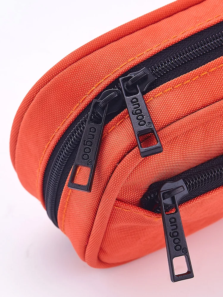 Пенал школьный на молнии многослойный Чехол для карандашей и ручек милые