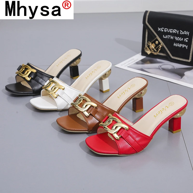 

Summer PU Leather Rhinestone Butterfly-knot Women Slippers Designer Luxury Peep-Toe Slides 2021 New Sandalias Plus Size 36-41