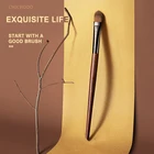 Кисть для макияжа CHICHODO, новинка 2021 года, янтарная серия, кисти из волоса животных, кисть для консилера из синтетического ворса, Кисть для макияжа pen-E228