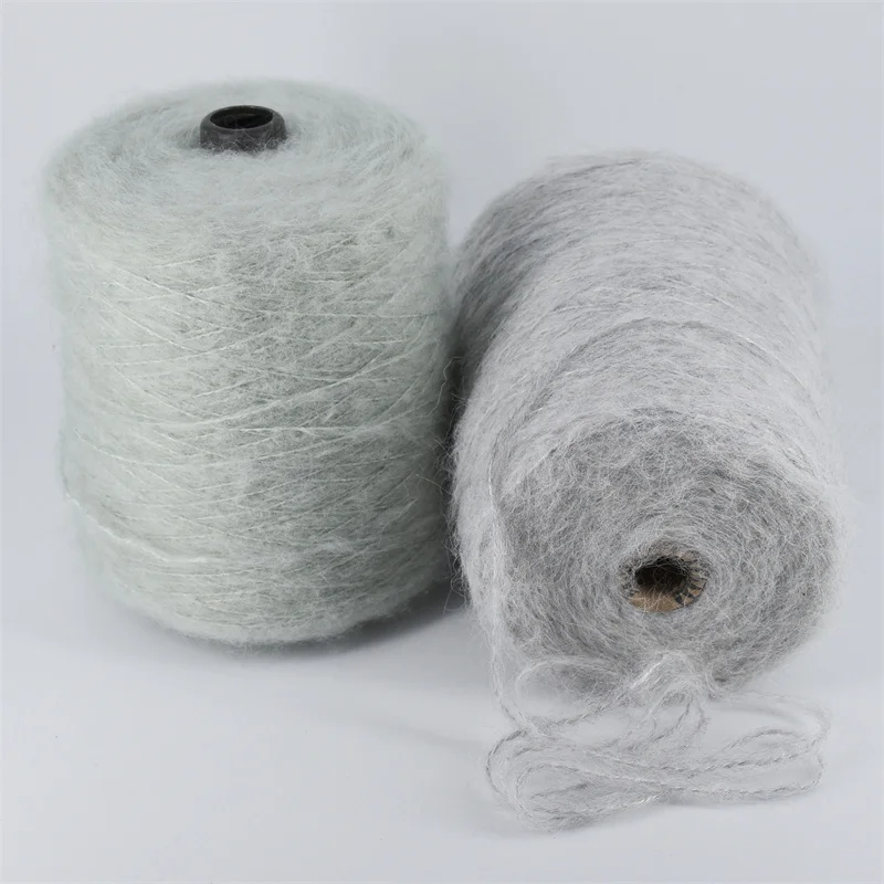 Плюшевая пряжа Альпака ручное вязание шерсть пушистые крючком кружевная линия