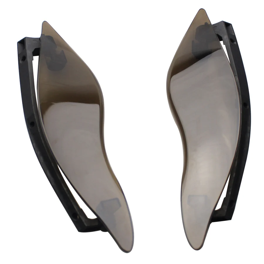 Мотоцикл Дым крыло лобовое стекло Регулируемый дефлектор воздуха для Harley Touring