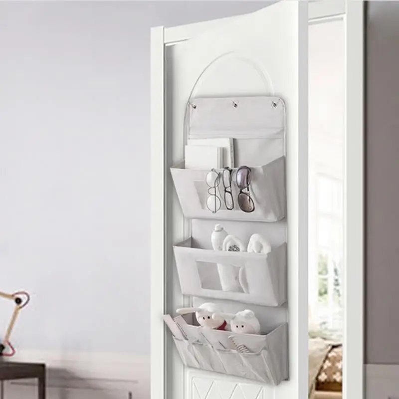 2/3 карманов из ткани Оксфорд настенные сумки для хранения дверь спальня домашний