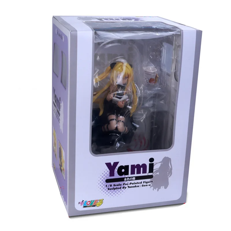 

21cm Anime To Love ru Darkness Eve figurine Yami Eatting Ver. Sea Bream PVC Action Figure Collection Model Toys Doll Gift