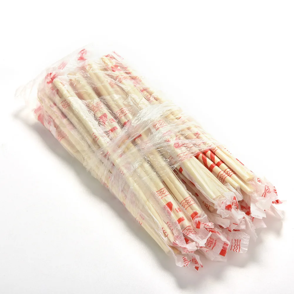 

40 Pairs 18cm Chinese Chopsticks Disposable Bamboo Wooden Chopsticks