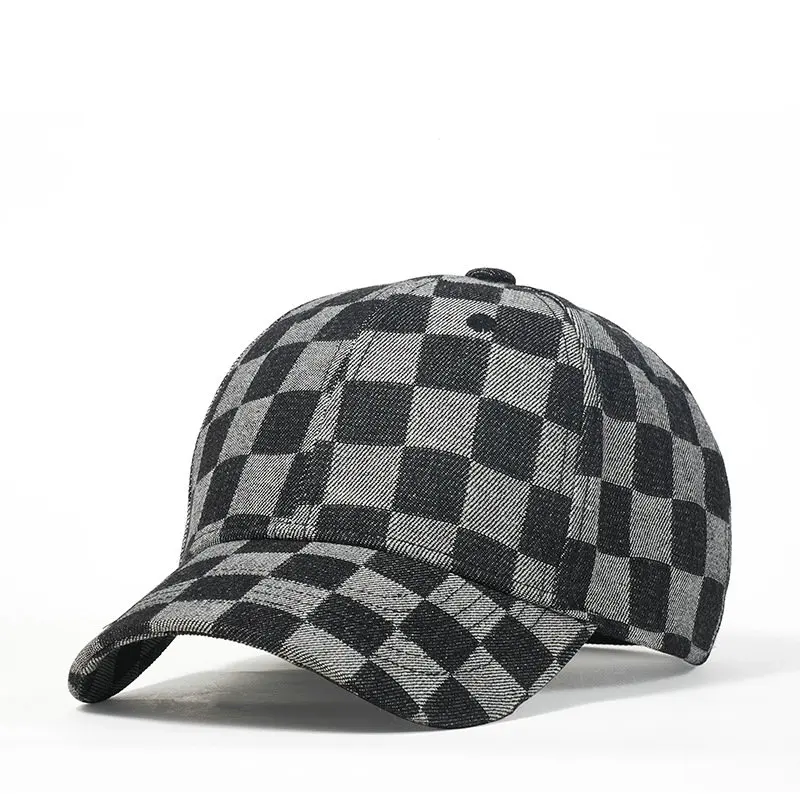 

Plaid Cap Cowboy Hat Hip Hop Hats Peaked Caps Baseball Hat Women&men