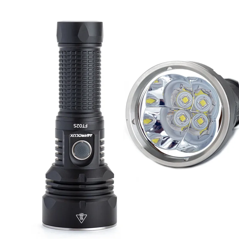 구매 HP50.2/SST40 11000LM UI 강력한 손전등 639m 수색 램프 롱 스로우 토치 랜턴 LED 스포트라이트