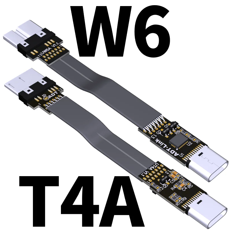 Кабель-адаптер типа C к Micro USB 3 0 Type-c 90 градусов 5-100 см плоский 1 Micro-B OTG FPV 3A 5 Гбит/с |
