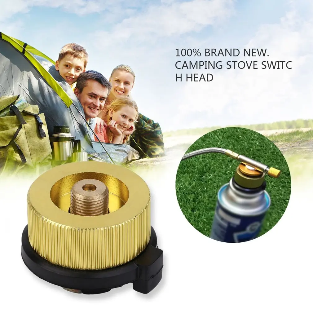 1 шт. Открытый Кемпинг плита разъем Burnerr преобразования головы длинный бак в
