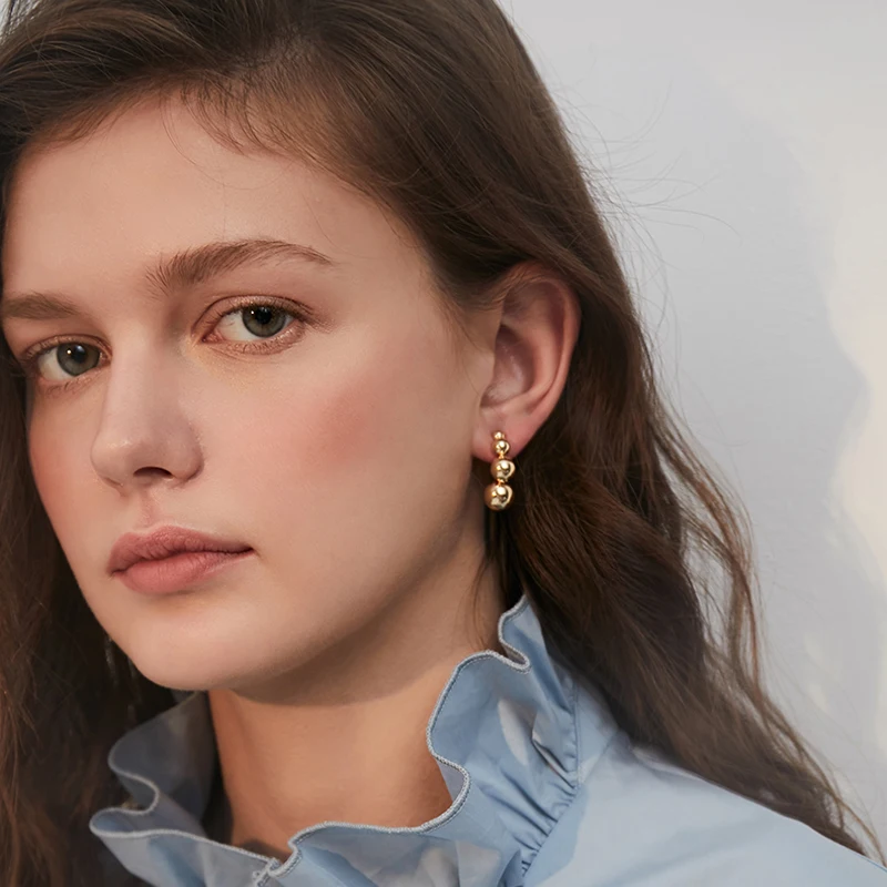 Панк Асимметричная ключ моделирование серьги в виде капель для Для женщин тали