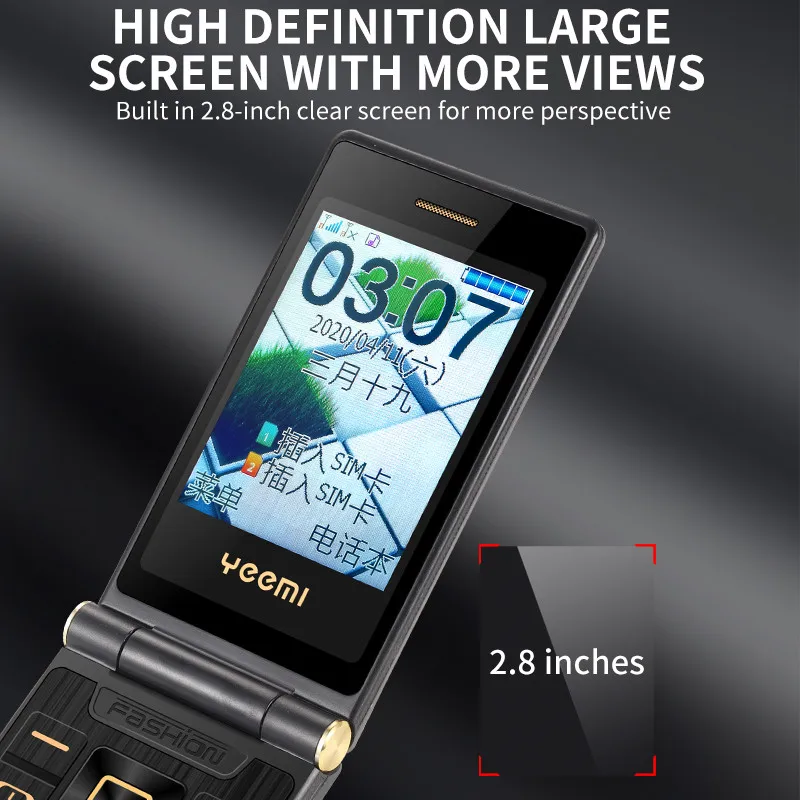 Yeemi G10 C подарок кожаная сумка двойной Дисплей Dual Sim 5900 мА/ч чехол книжка для