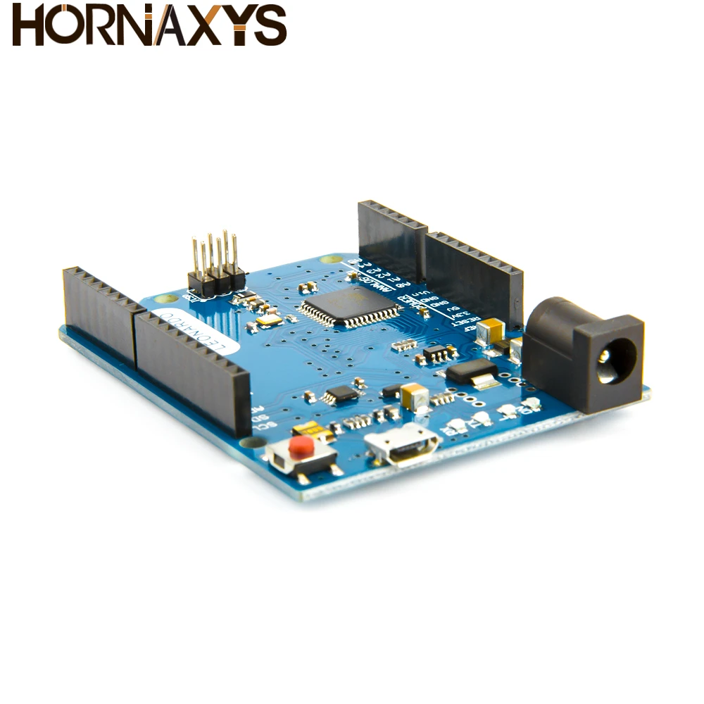 Макетная плата Leonardo R3 с микроконтроллером Atmega32u4 Atmega328 USB-кабелем совместимая Arduino