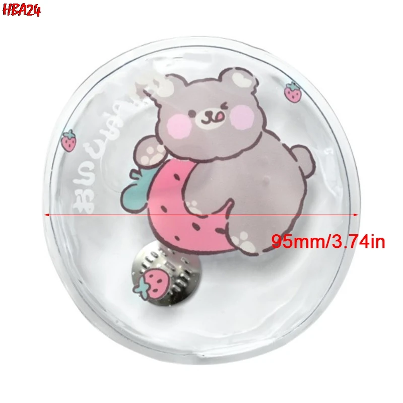 Новинка зимняя теплая удобная сумочка мини с мультяшным рисунком гелевая