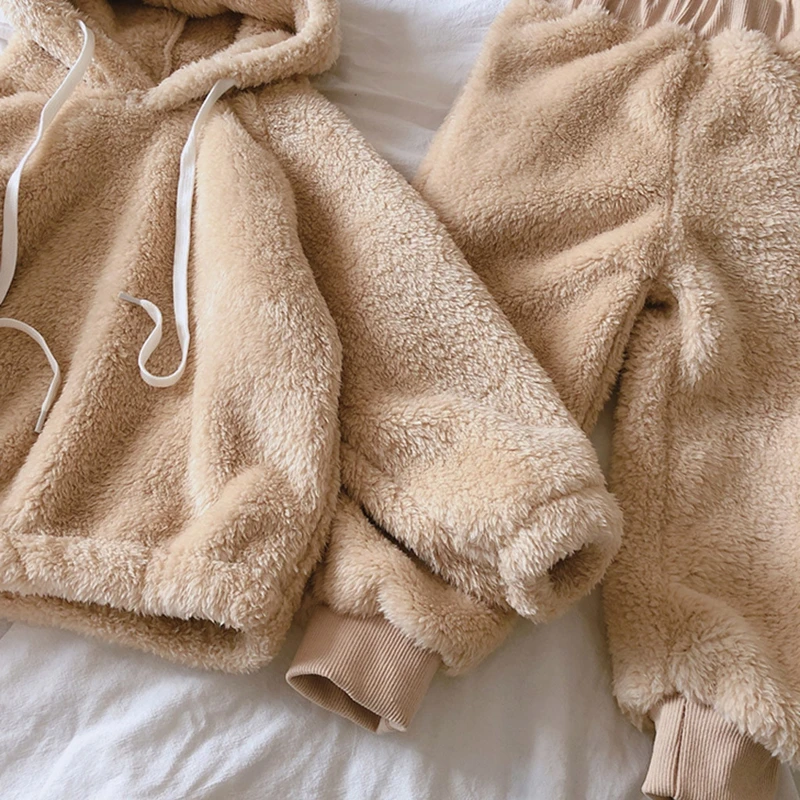 От 1 до 6 лет детская теплая фланелевая толстовка с капюшоном для малышей штаны