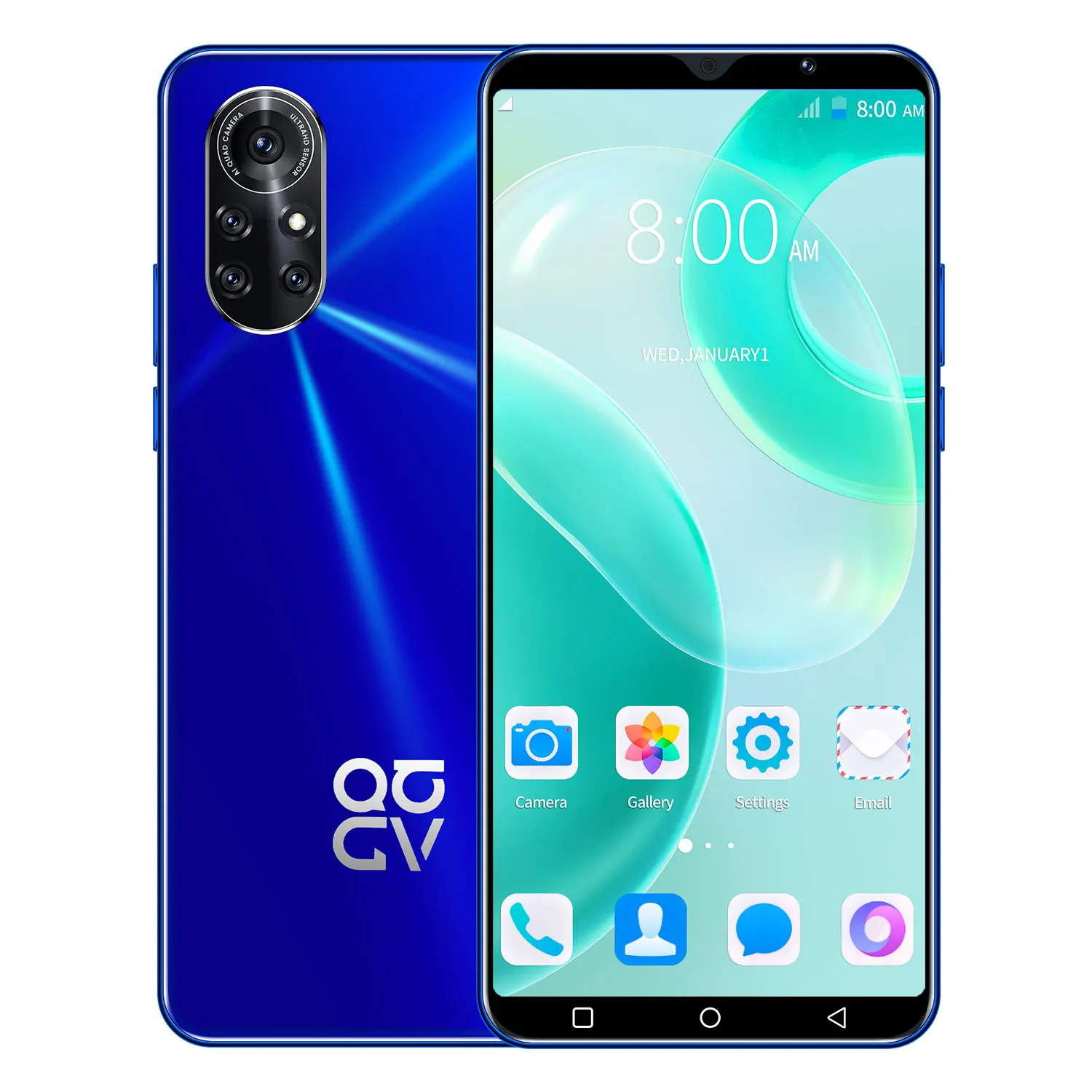 

Nowa8 pro 6.0 Inrinity-o screen Smartphone 5G 8+256GB 16+32MP 6800nAh Android 10 Face ID Fingerprint ID Android10 Dual SIM+Micro