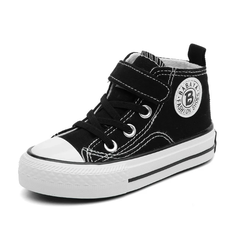 ДЕТСКИЕ Текстильные кроссовки для девочек высокие зимние туфли мальчиков