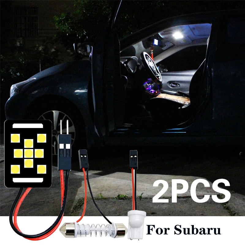 Светодиодсветильник Панель T10 W5W 2 шт. фестон 28 мм 31 36 39 41 C5W для Subaru Forester Legacy Outback