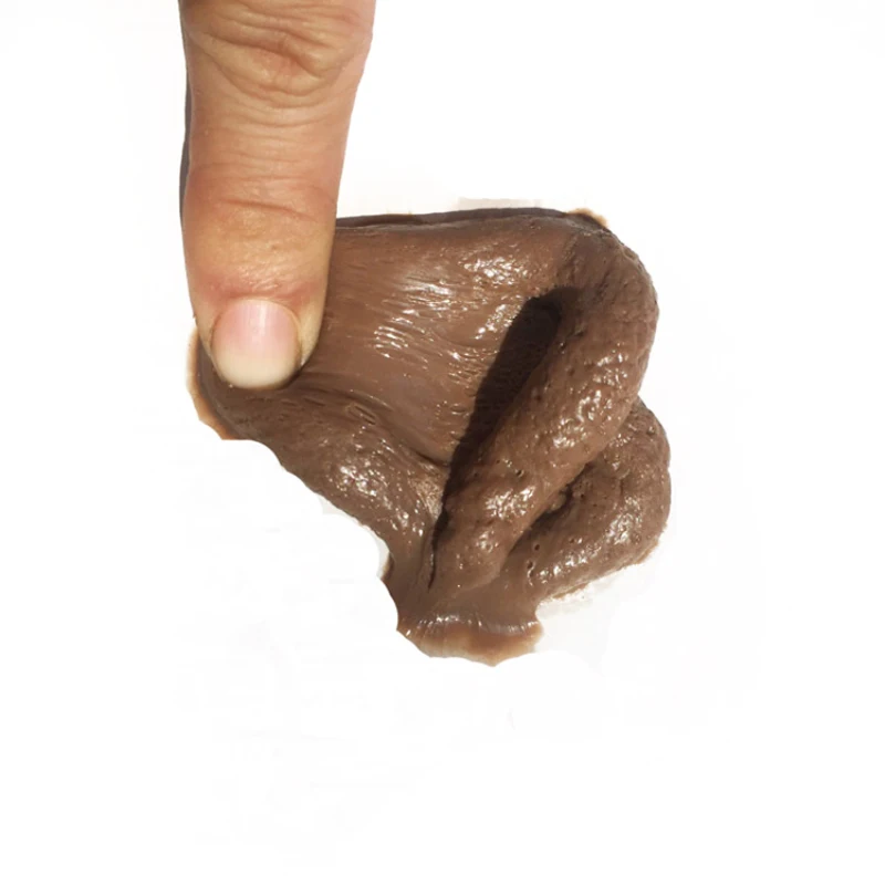 Realistic Funny Props Sticky Fake Feces Prank Toy Pressure Resistant Simulation Soft Material Squeeze Whole Person | Игрушки и хобби