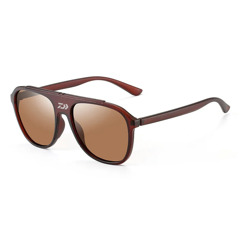 

New Daiwa Men Polarized Light Fishing Sunglasses Driving Sunglasses Fishing Glasses Retro Colorful Trend Riding Sports Feature