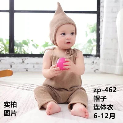 SS-6 Baby Boy Girl Photo Shoot Hat+Pant Sets Clothes Infant Photography Cartoon Costume Birthday Party Wear Kids Photo Props - Цвет: SS-6