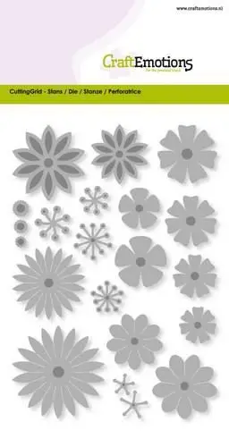 

Flower Mixed Pattern Metal Cutting Dies DIY Molds Scrapbooking Paper Making Cuts Crafts Template Handmade Decoration