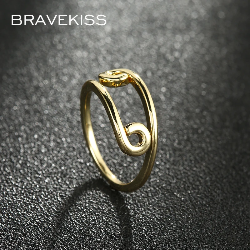 

Блестящие открытые кольца в стиле хип-хоп BRAVEKISS для женщин, свадебные ювелирные изделия, бижутерия, женская бижутерия, ювелирные изделия UR0627