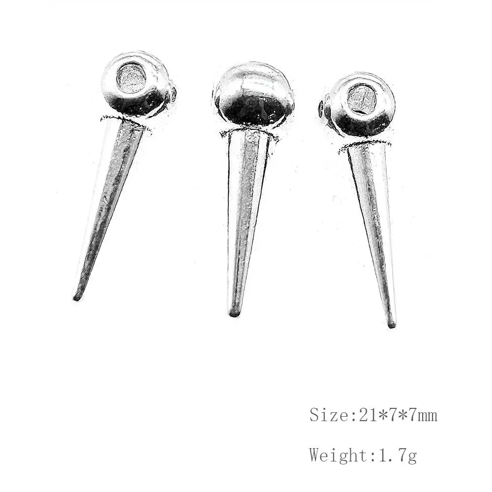 

Malzahar 15 Pieces Awl Taper Spacer Beads Jewelry Findings Components Fashion Jewelry Accessories
