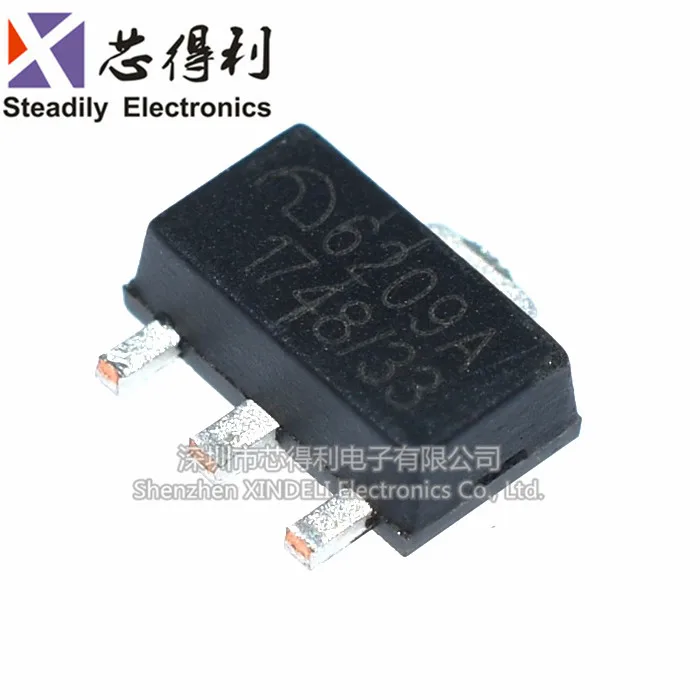 10 шт./лот ME6209A33PG Новый и оригинальный линейный регулятор LDO 3 В Patch SOT89 - купить по