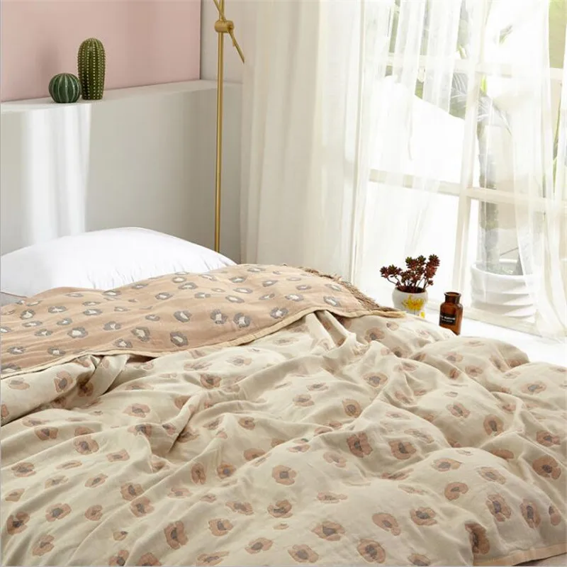 Плед муслиновый в скандинавском стиле 200x230 см | Мать и ребенок