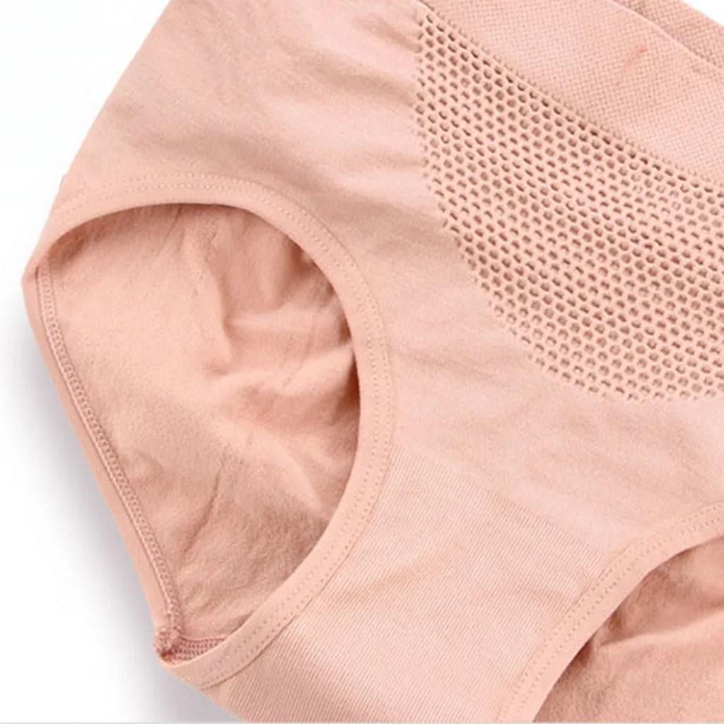 Женское сексуальное нижнее белье Однотонные трусы Мягкое повседневное дышащее