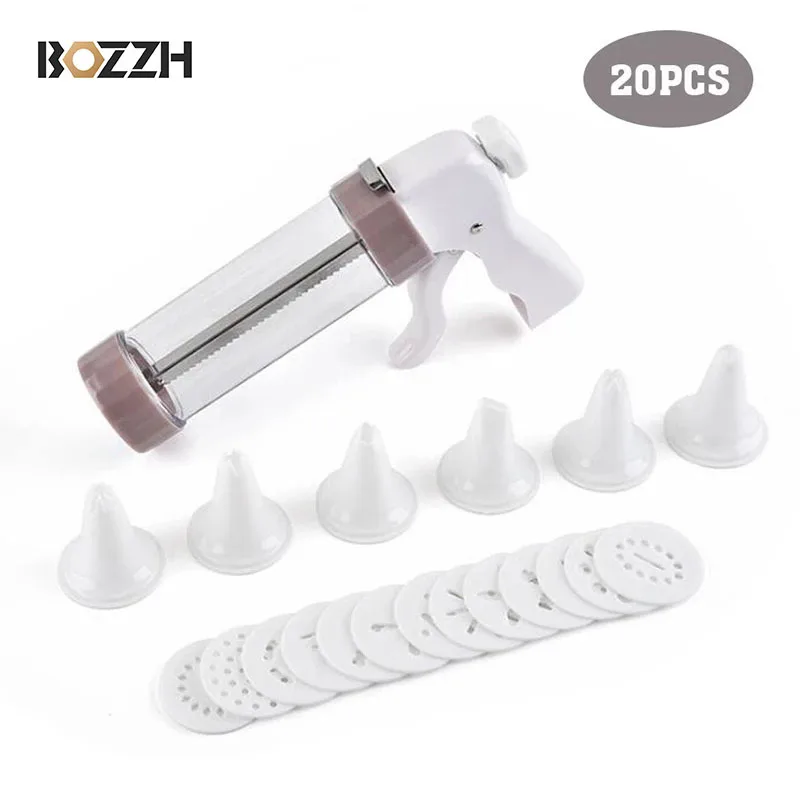 

20 шт., пистолет для изготовления печенья BOZZH