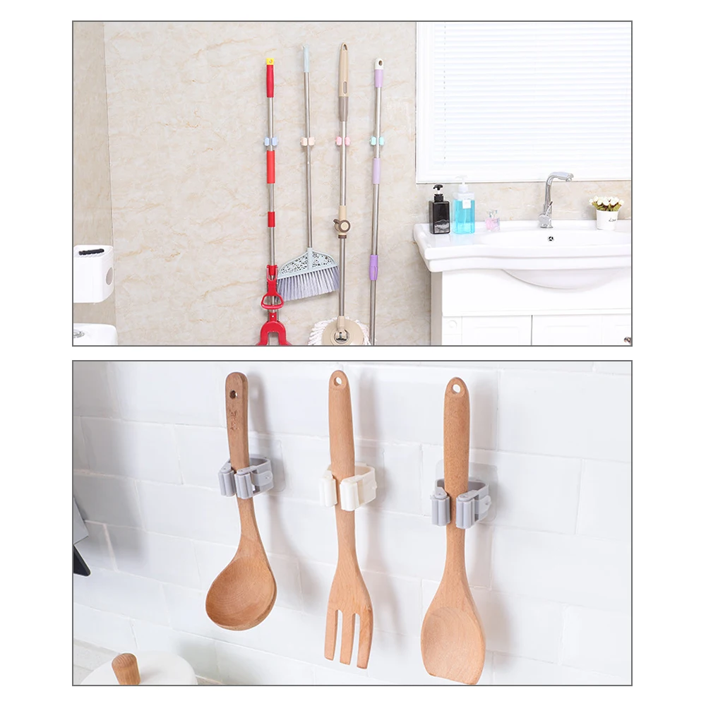 Супер сильная присоска Швабра Метла держатель Вешалка для щеток Бытовая стойка