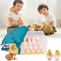 16 automatic double electric egg incubators chick hatchery incubator poultry hatcher turner automatic farm incubation tool