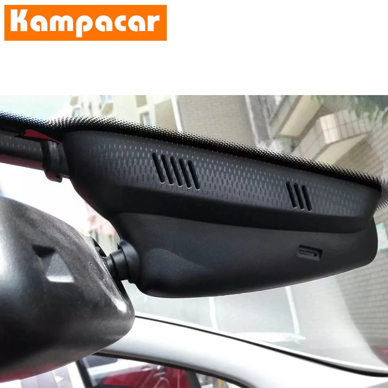 Kampacar двойной объектив Wifi Автомобильный видеорегистратор Dash камера s для peugeot 5008 3008 dvr рекордер с двумя камерами