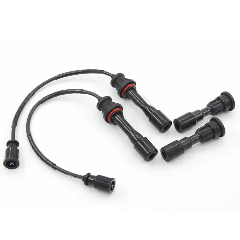 Высоковольтные Проводные разделители цилиндрические линии зажигания для mazda 323 ZM
