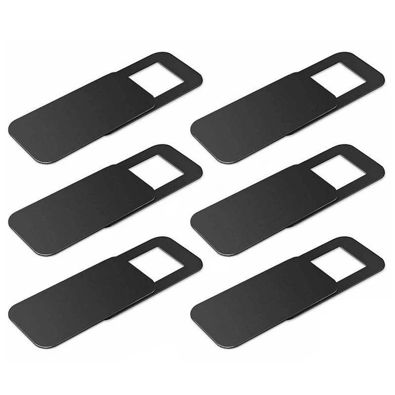 6 шт./упак. ультра тонкий объектив веб камера затвора ползунок Пластик Камера